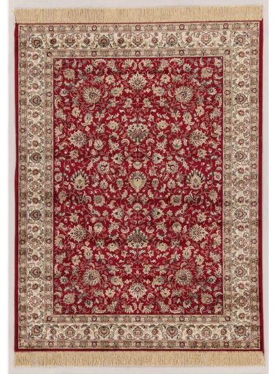 Red/Tan Area Rug