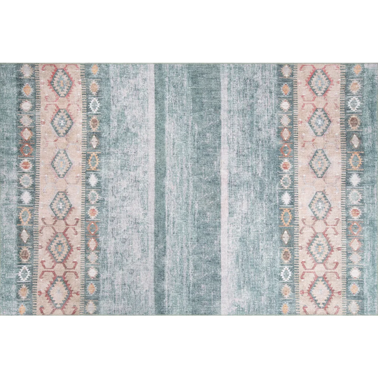 Mccauley Moss Green/Light Red Rug