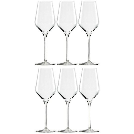 Stölzle Set of 6 White Wine Glasses Made in Germany Stölzle Quatrophil Range