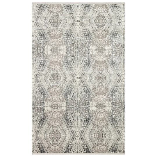 Eloisa Machine Woven Light Grey Rug