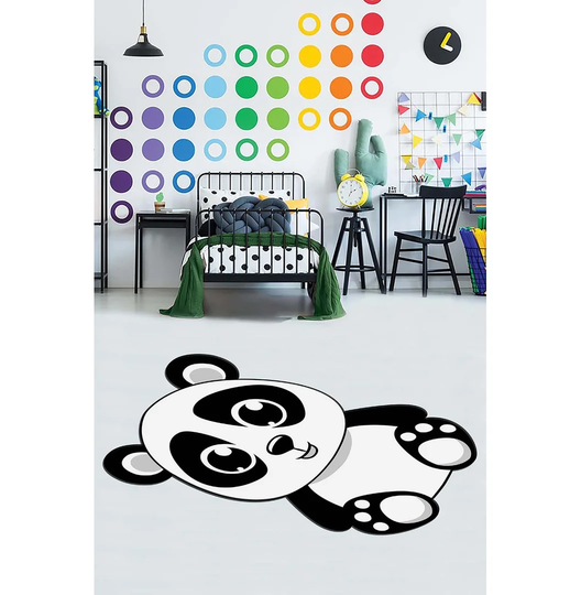 Lankford Power Loom White/Black Rug