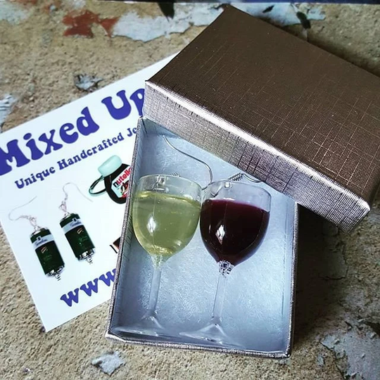 In Celebration Of Wine Earrings