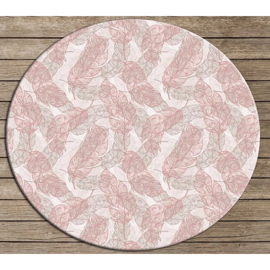 Dalleas Flatweave Beige/Pink Rug