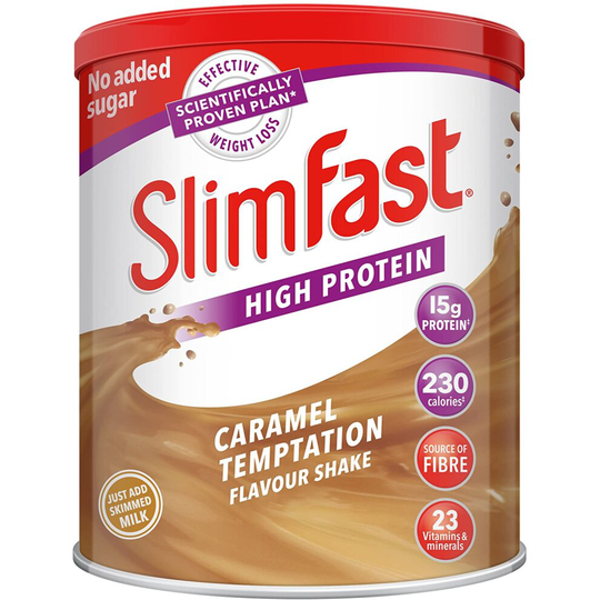 Slimfast Powder Shake Weight Loss Meal Replacement Caramel Temptation
