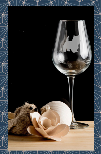 Westie Dog Engraved On Wine Glass. Beautiful Etched Personalised With Any Name. Design Won't Wear Off Like Vinyl.123