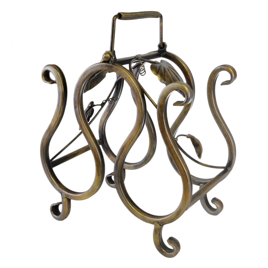 3 Bottle Tabletop Wine Rack