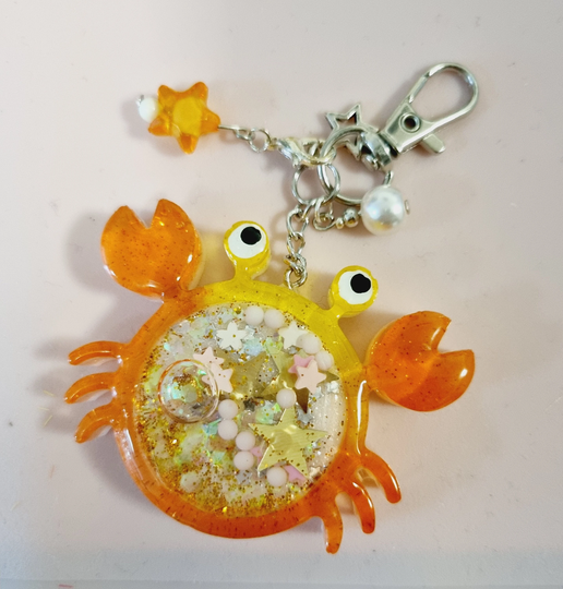 Crab Shaker Charms. Crabby Crabs. Cancer