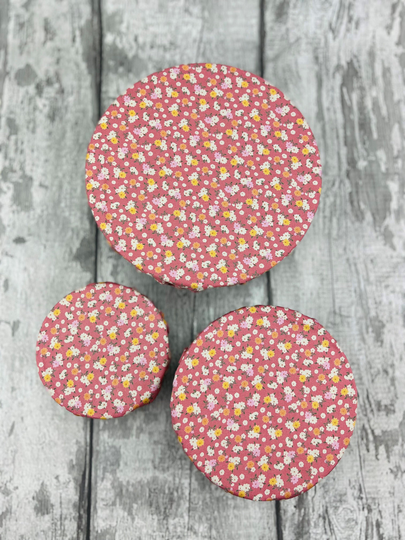 Reusable Cotton Bowl Covers With Elastic | Eco Friendly Food Storage Dish