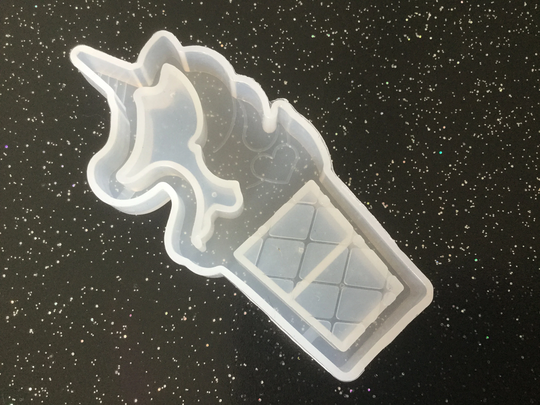 Unicorn Shaker Mold Set , Resin Molds Crafts Epoxy Supplies Cute