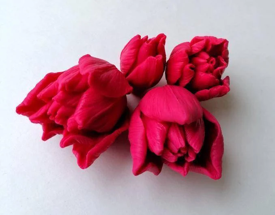 Tulip Mold Flower 3D Resin Mold Silicone Flower Silicone Molds Soap Making Сustom Soap