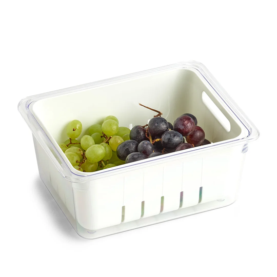 Nickens Fridge Box, Plastic, White
