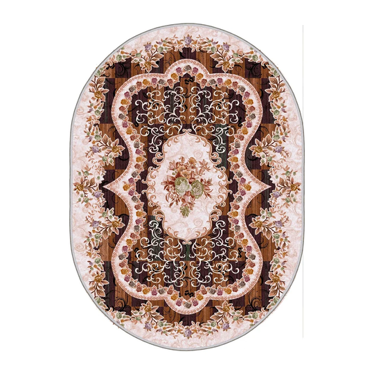 Nowak White/Brown Rug