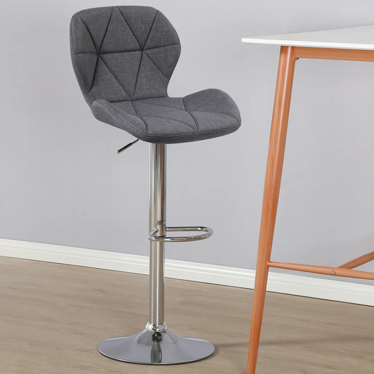 Huddleston Height Adjustable Swivel Bar Stool