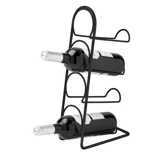 Pisa 4 Bottle Tabletop Wine Rack