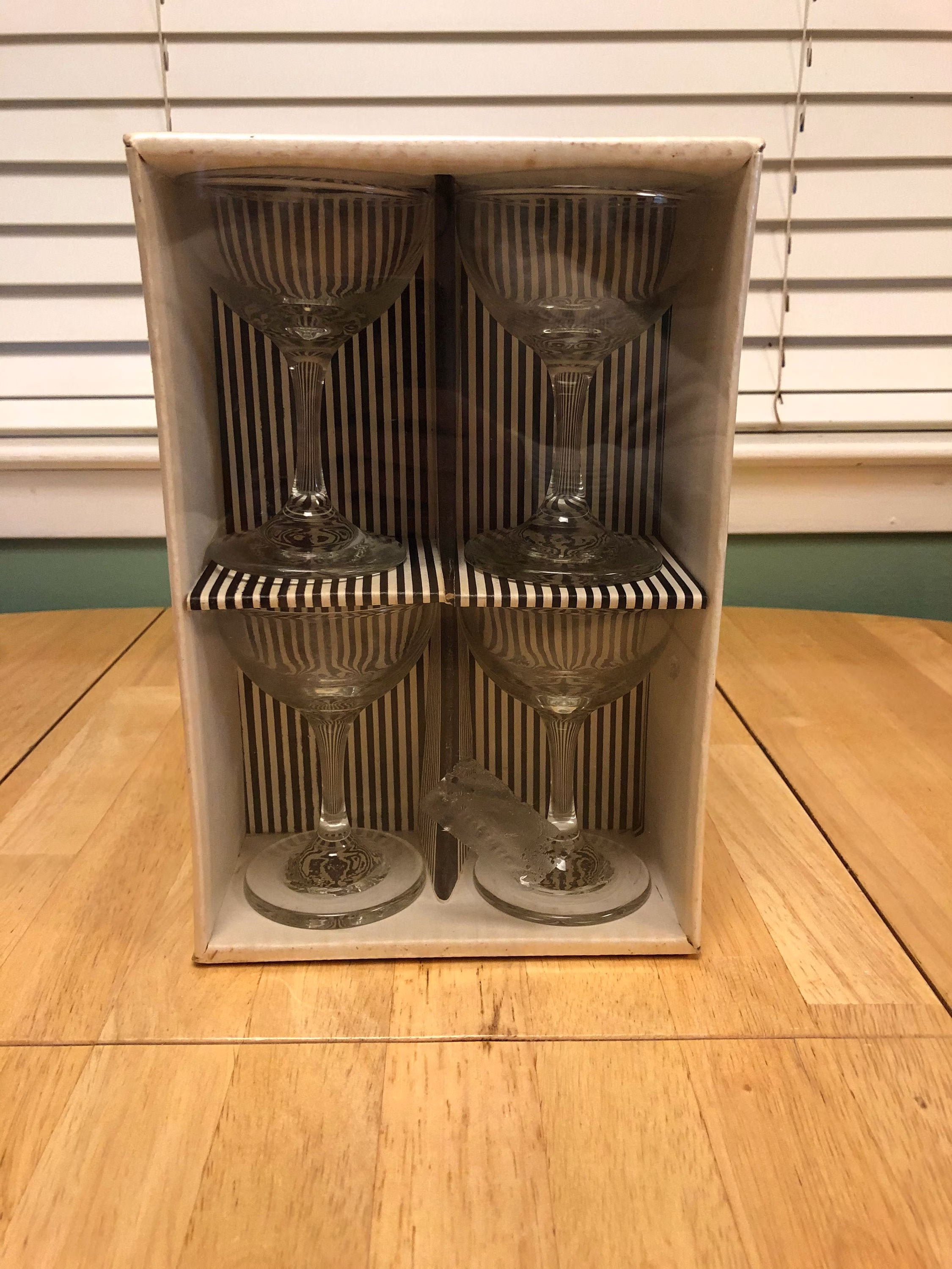 Vintage Libbey Mr. Pro Champagne Coup, Barware, Coupe Glassess