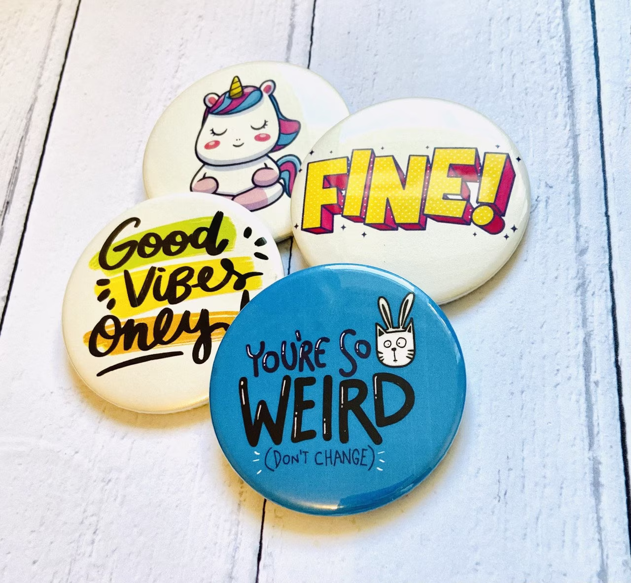 Custom Fridge Magnets, Personalised Magnet, Design Your Own Logo Beauty Promotional Wedding Magnet