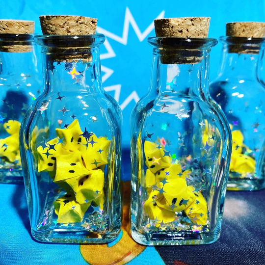 Power Up Star Jar Jar Of Lucky Stars Party Favor & Gift Idea