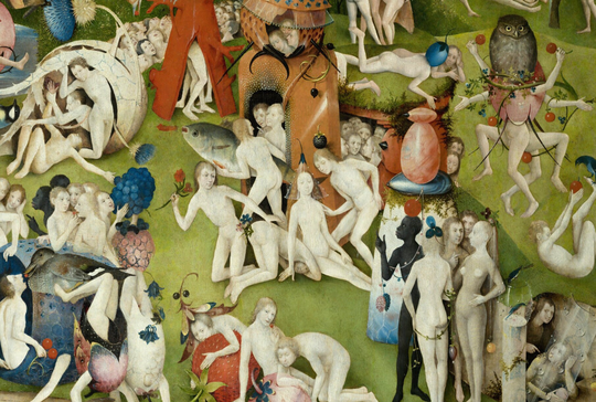 The Garden Of Earthly Delights | Detail 2 By Hieronymus Bosch, C.1500 - Postcard