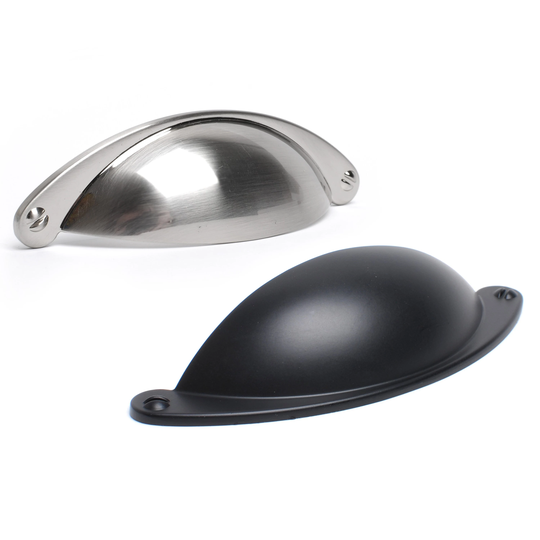 Kitchen Cabinet Cupboard Door Drawer Cup Pull Handle Traditional Shaker