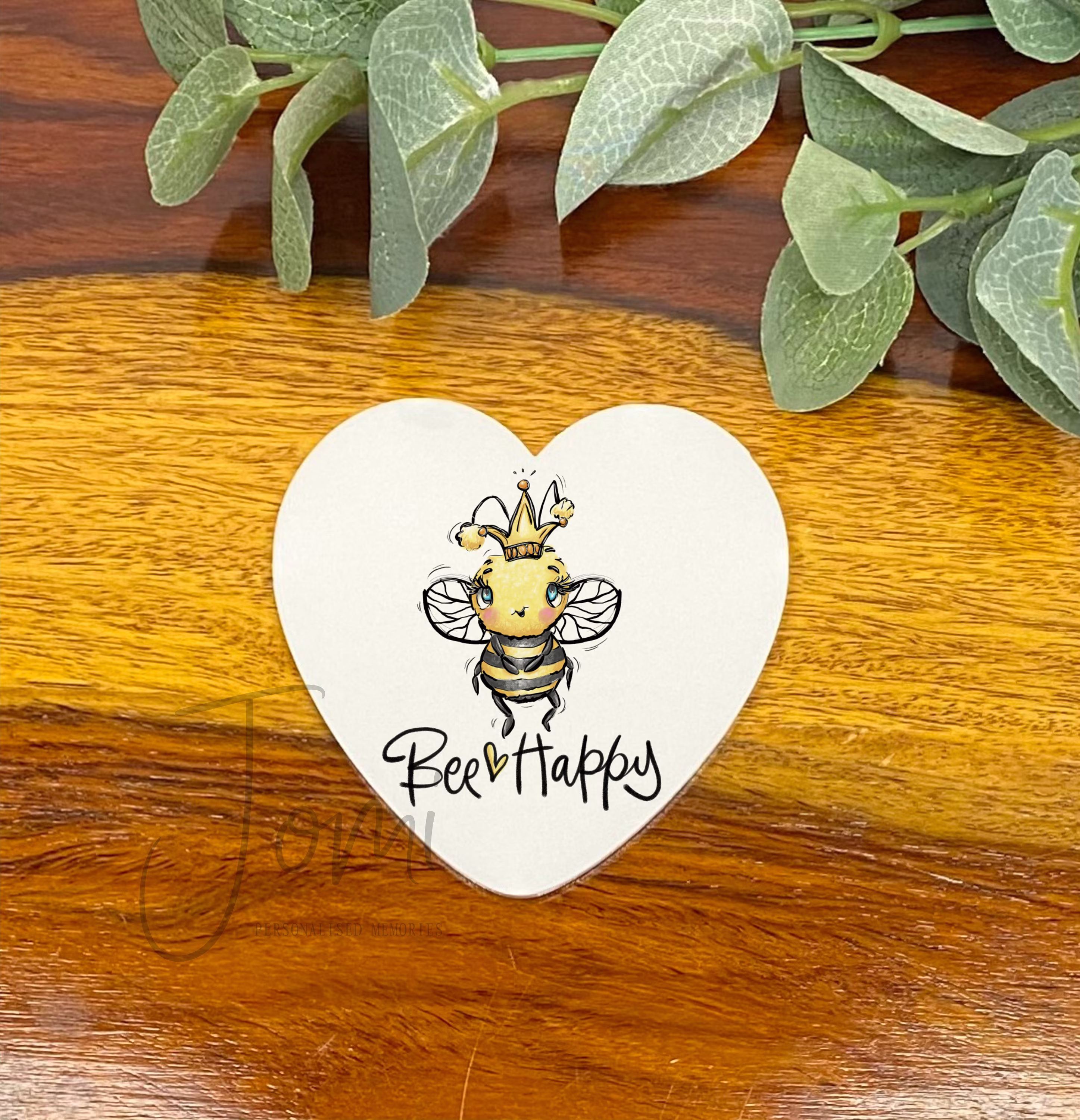 Bee Happy Fridge Magnet, Cute Happiness Gift