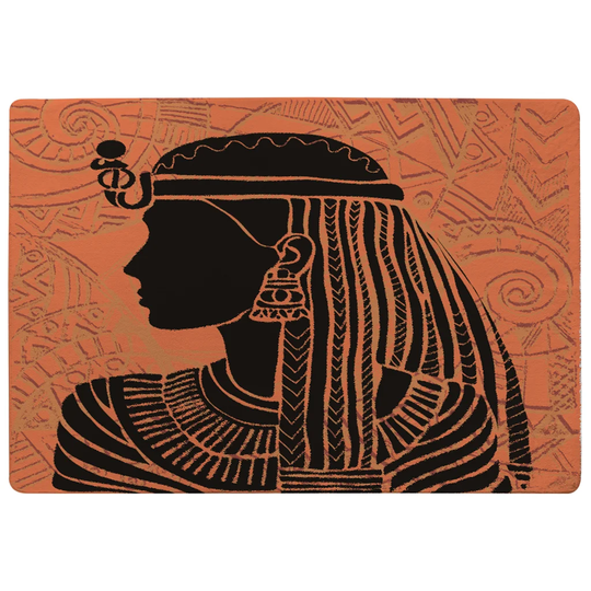 Jeffers Egyptian Women Shaggy Orange/Black Rug