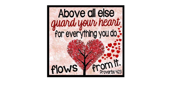 Christian Gifts Guard Your Heart Everything You Do Flows From Magnet & Decor