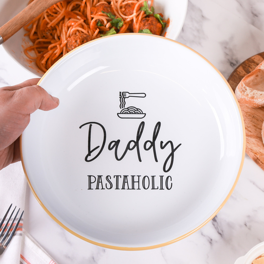 Personalised Enamel Pasta Bowl