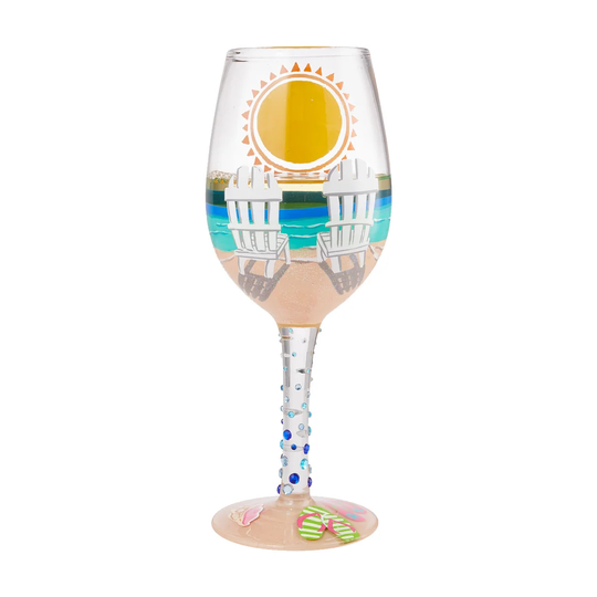 Sun of a Beach 425ml White Wine Glass