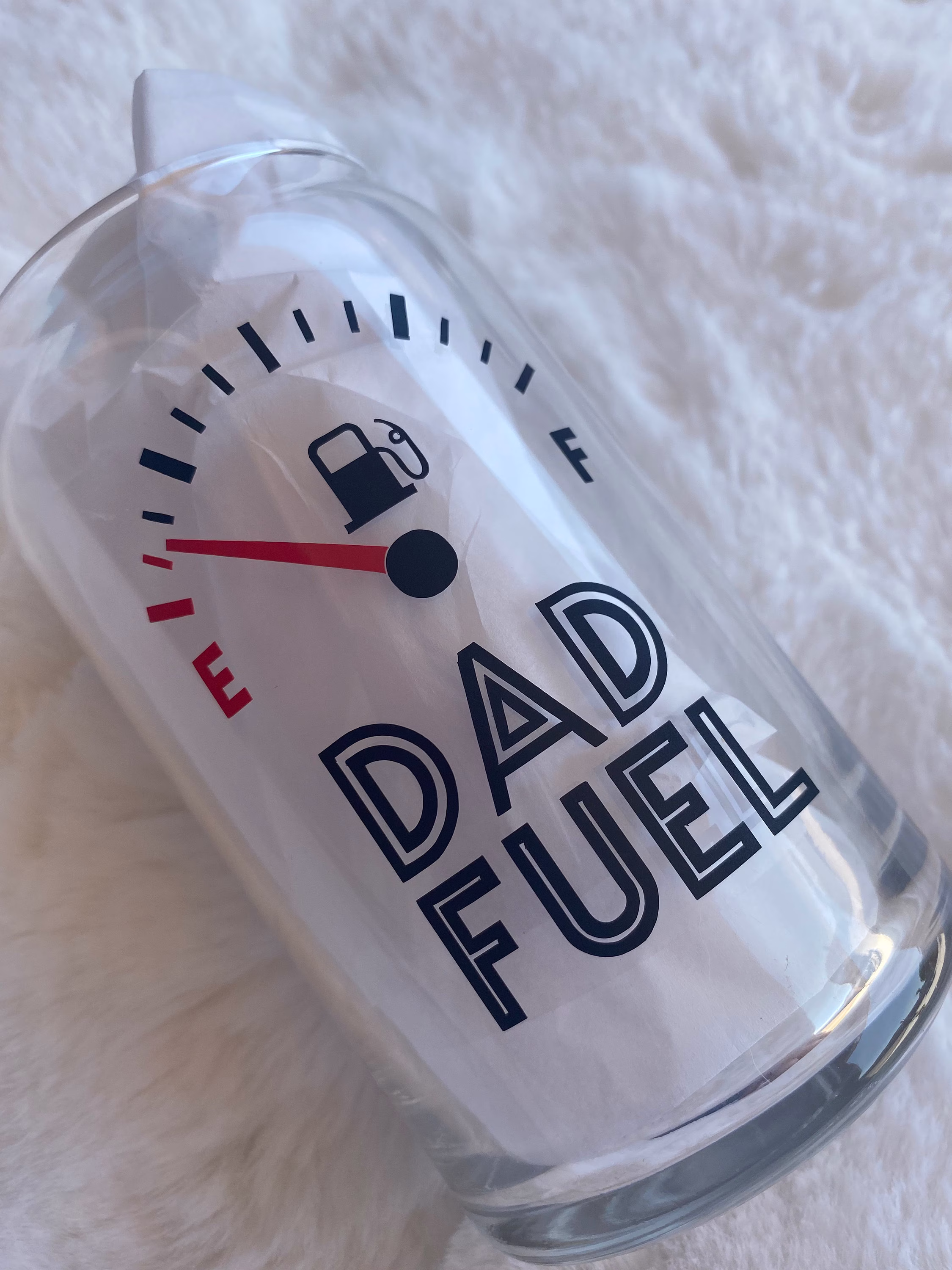 Dad Beer Glass. Fun Gift For Dad. Fuel