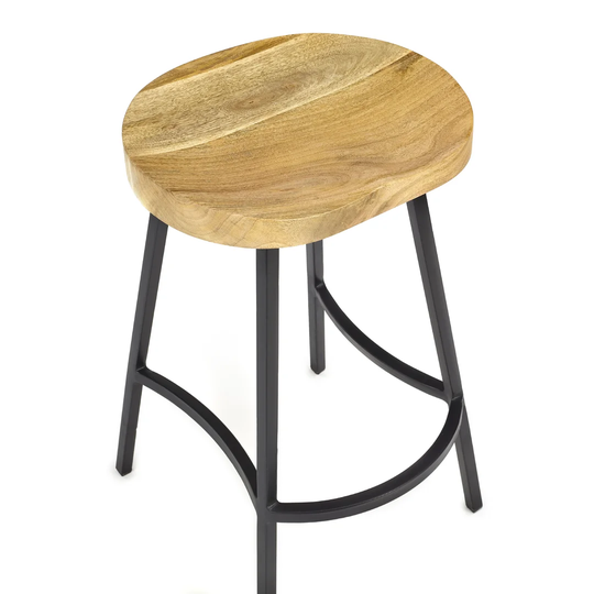 Kamas Solid Wood 70Cm Stool
