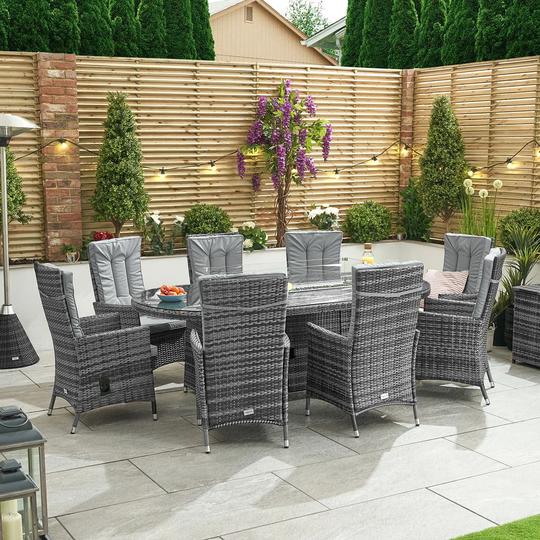 Aniyla 8 Seater Dining Set