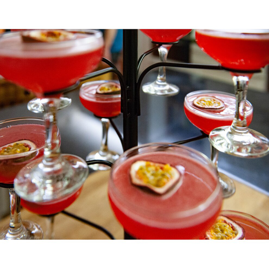 Beaumont Steel Cocktail Glass Tree