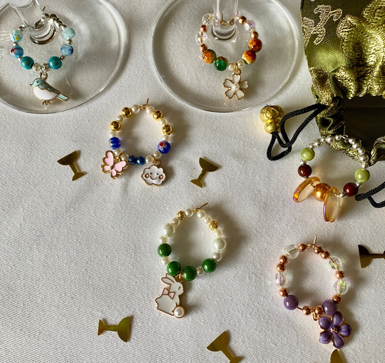 Woodland Wine Glass Charms