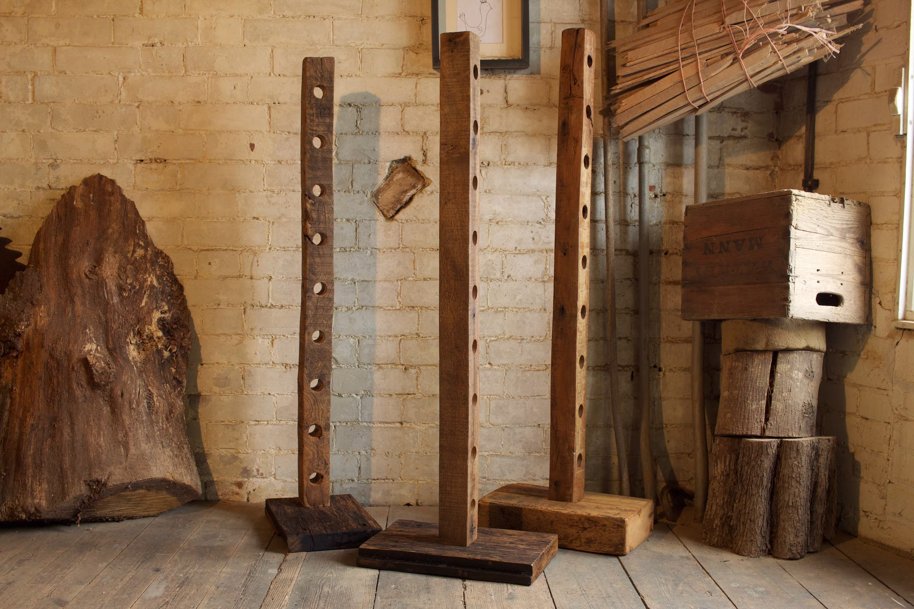 Post Wine Rack