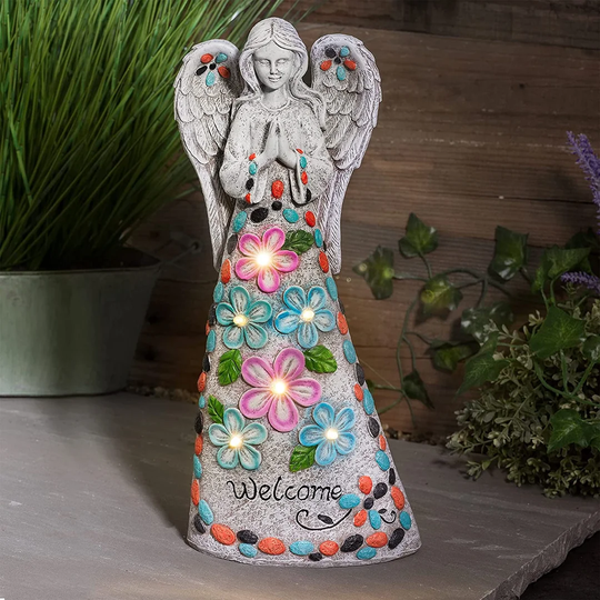 Deena Angel Welcome Statue