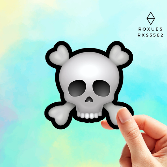Pirate Skull Emoji Sticker, Faces, Cool Stickers, Whatsapp Emojis, Stickers For Laptop, Macbook Pro Waterbottle