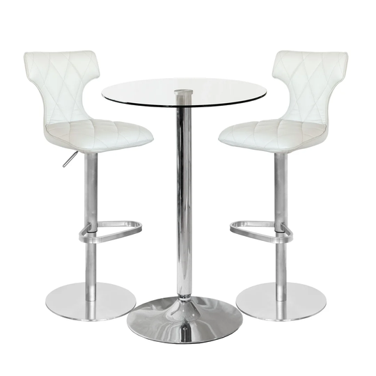 Greer Dining Set with 2 Chairs