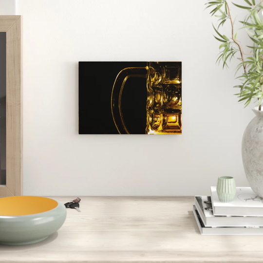 Beer Glass Photographic Print
