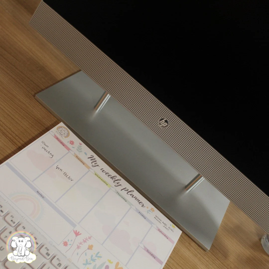 Weekly Planner Desk Pad For Organisation & Tasks | To Do List Notes