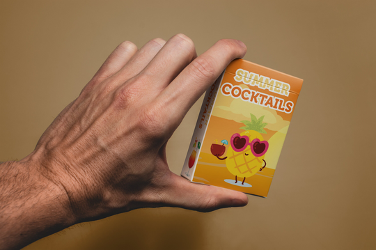 Summer Cocktail Recipe Cards - Making Card Pack With 52 Options Date Night/Party