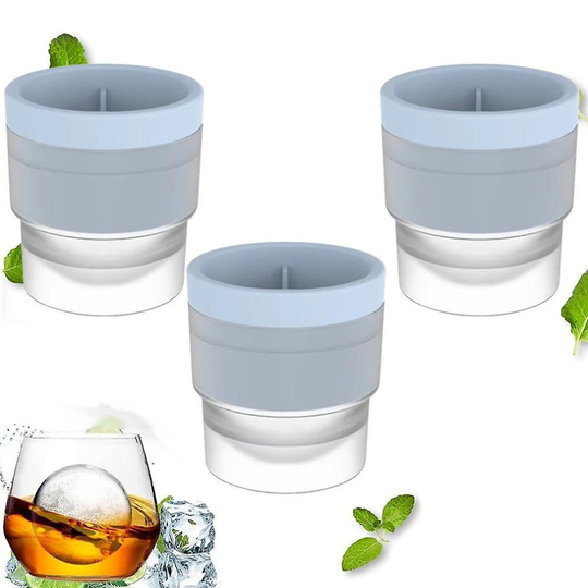 Round Sphere Ice Molds, Whiskey Ice Mold, Ice Balls For Whiskey Cocktails