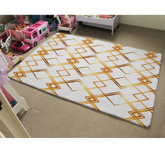 Nehls Shaggy White Area Rug