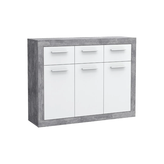Aboubakar 118Cm Wide 3 Drawer Sideboard