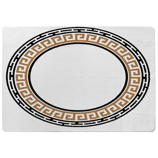 Nunes Shaggy White Area Rug