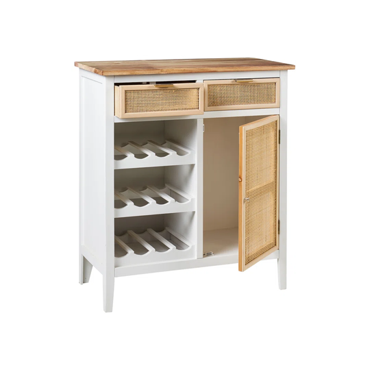 SAINT BARTH - 1 SPORT CABINET 2 DRAWERS FOR 12 BOTTLES