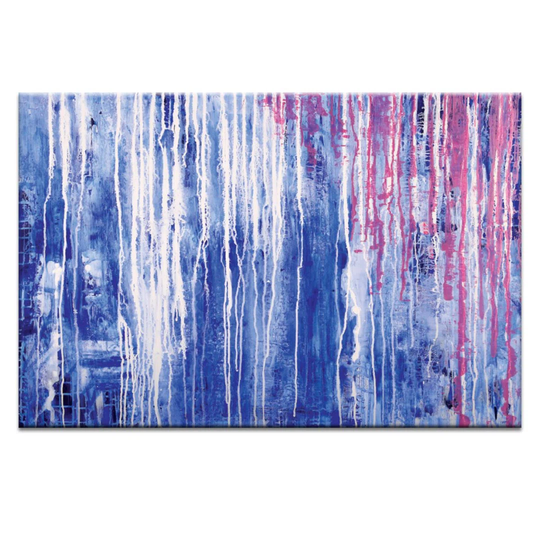 'Shaken Not Stirred' Framed Acrylic Painting Print on Canvas