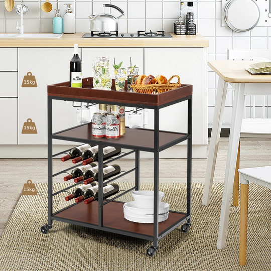 Freeburg Serving Cart