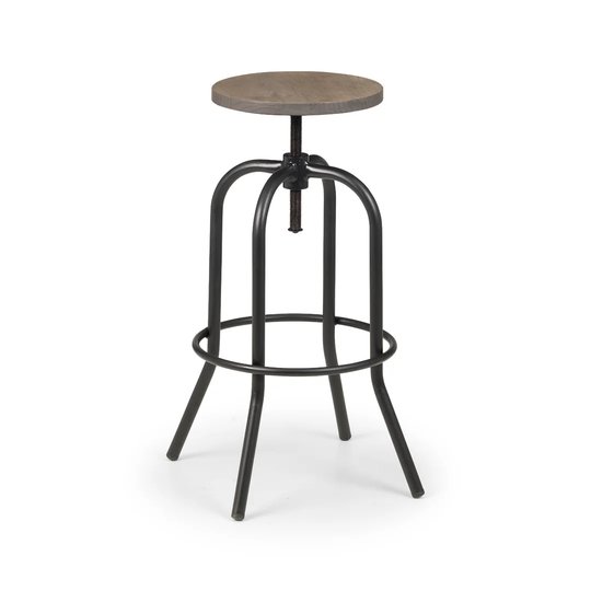 Knisely Height Adjustable Bar Stool
