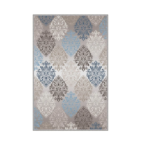 Goins Flatweave Blue/Grey Rug