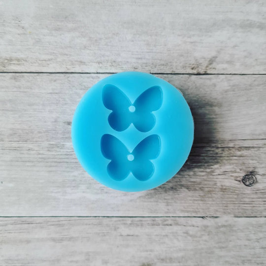Earrings Mold - 20mm Butterfly Resin Mold, Flexible Silicone Polymer Clay Supplies, Supplies
